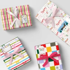 70ct Christmas Humble Cheer Peel And Stick Gift Tags - Wondershop™