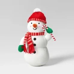 12.5" Battery Operated Animated Plush Snowman Figurine - Wondershop™ White -Wondershop GUEST 0b374cb7 2dfb 4889 b4f3 97c34e7fa194