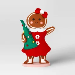 17.25" Fabric Gingerbread Woman Holding Tree Decorative Sculpture - Wondershop™ Brown 5 17.25" Fabric Gingerbread Woman Holding Tree Decorative Sculpture - Wondershop™ Brown -Wondershop GUEST 0f8a07a6 9c0b 4bb8 a770 66c4ad8ae127