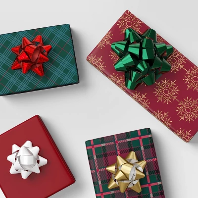 40ct Christmas Bow Bag Traditional - Wondershop™ 1 40ct Christmas Bow Bag Traditional - Wondershop™