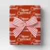 15' Christmas Nostalgic Noel Premium Ribbon Red And White Stripes - Wondershop™