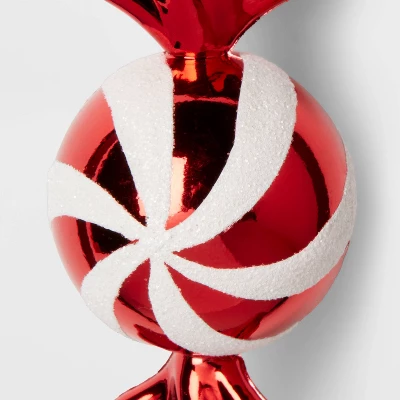 Peppermint Candy Christmas Tree Ornament Red/White - Wondershop™ 2 Peppermint Candy Christmas Tree Ornament Red/White - Wondershop™ - Image 2