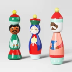 9pc Wood Christmas Nativity Scene Figurine Set - Wondershop™ -Wondershop GUEST 285fc49c 800d 4226 9b17 78f7159e8b28