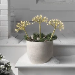 18" LED Gold Starburst Christmas Novelty Sculpture Light Warm White - Wondershopâ˘