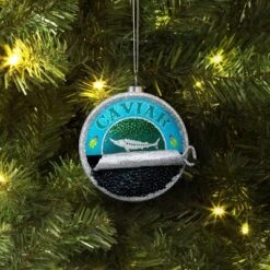 Christmas Glass Caviar Ornament - Wondershopâ˘