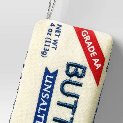 Christmas Fabric Butter Ornament- Wondershop™ 2 Christmas Fabric Butter Ornament- Wondershop™ - Image 2