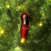 4" Christmas Resin Fancy Loafers Ornament Red - Wondershop™