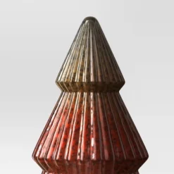 10.25" Battery Operated Lit Glass Christmas Tree Figurine - Wondershop™ 8 10.25" Battery Operated Lit Glass Christmas Tree Figurine - Wondershop™ -Wondershop GUEST 372f1c76 00f4 419f 90b7 7f5b54637763