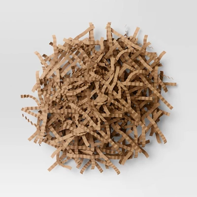 Christmas Shredded Paper Filler Brown Kraft - Wondershop™ 2 Christmas Shredded Paper Filler Brown Kraft - Wondershop™ - Image 2