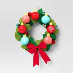 14.5" Pre-lit Battery Operated Christmas Novelty Wreath Green - Wondershop™ 5 14.5" Pre-lit Battery Operated Christmas Novelty Wreath Green - Wondershop™ -Wondershop GUEST 4d5e737b fc91 402c ba2c 18db1320dfed