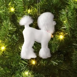 Christmas White Poodle Ornament - Wondershopâ˘