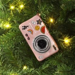 Christmas Glass Digital Camera Ornament - Wondershopâ˘