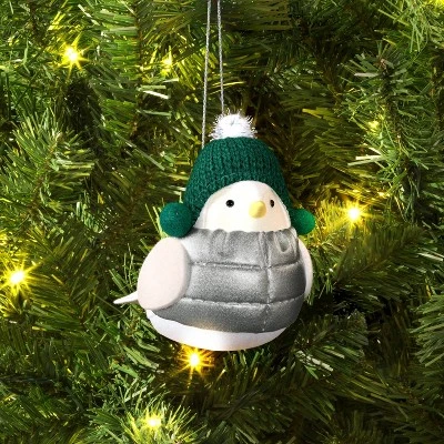 Christmas Featherly Friends Ornament Puffer Vest - Wondershop™ 1 Christmas Featherly Friends Ornament Puffer Vest - Wondershop™