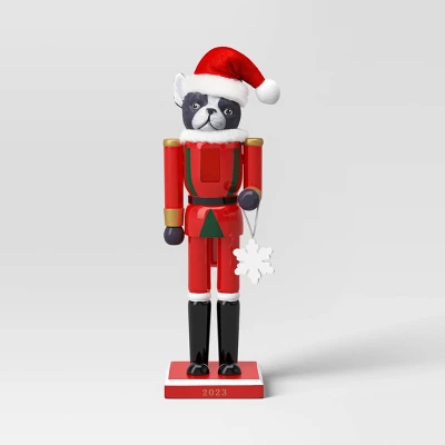 French Bulldog Nutcracker Figure - Wondershop™ 3 French Bulldog Nutcracker Figure - Wondershop™ - Image 3