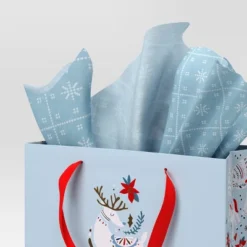 30ct Christmas Tissue Paper Blue/Red/White - Wondershopâ˘