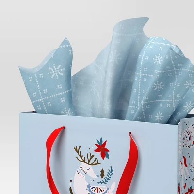 30ct Christmas Tissue Paper Blue/Red/White - Wondershop™ 1 30ct Christmas Tissue Paper Blue/Red/White - Wondershop™