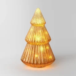 10.25" Battery Operated Lit Glass Christmas Tree Figurine - Wondershop™ 11 10.25" Battery Operated Lit Glass Christmas Tree Figurine - Wondershop™ -Wondershop GUEST 7753ae56 3bb5 4c2d 8b9c db0fd14fd26e