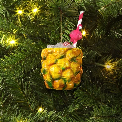 Christmas Pineapple Drink Ornament - Wondershop™ 1 Christmas Pineapple Drink Ornament - Wondershop™
