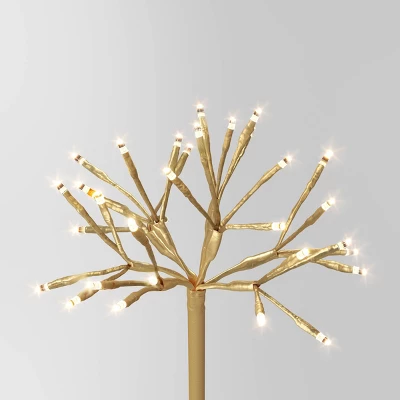18" LED Gold Starburst Christmas Novelty Sculpture Light Warm White - Wondershop™ 4 18" LED Gold Starburst Christmas Novelty Sculpture Light Warm White - Wondershop™ - Image 4
