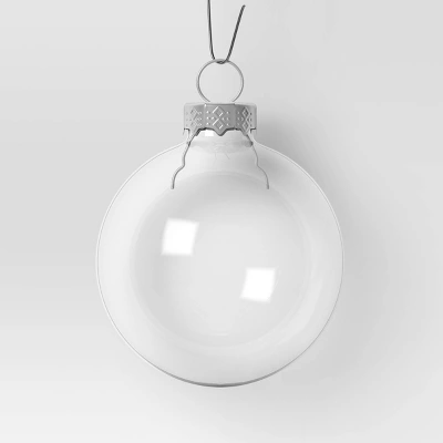 42pc Round Glass Christmas Tree Ornament Set - Wondershop™ 3 42pc Round Glass Christmas Tree Ornament Set - Wondershop™ - Image 3