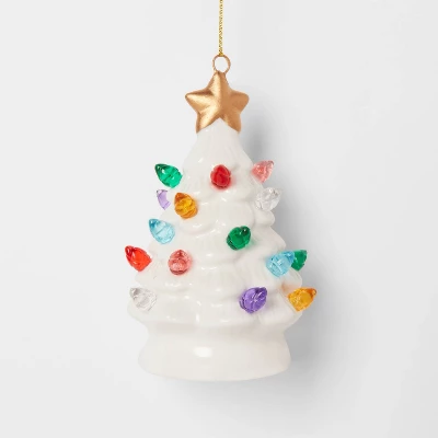 Lit Ceramic Retro Christmas Tree Ornament - Wondershop™ 4 Lit Ceramic Retro Christmas Tree Ornament - Wondershop™ - Image 4