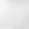 6' Incandescent Spiral Tree Christmas Novelty Sculpture Light White - Wondershop™