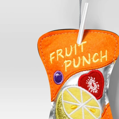 Christmas Fabric Fruit Punch Ornament - Wondershop™ 2 Christmas Fabric Fruit Punch Ornament - Wondershop™ - Image 2