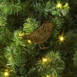 Christmas Wire Wrapped Bird Ornament Gold - Wondershopâ˘