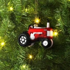 Christmas Tractor Ornament - Wondershopâ˘