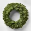 28in Pre-lit Artificial Christmas Wreath Clear Lights - Wondershop™