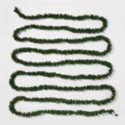 40' Pre-Lit Artificial Pine Christmas Garland Clear Lights - Wondershop™ -Wondershop GUEST ab378d14 7680 44e4 9f69 88e88ced3e45