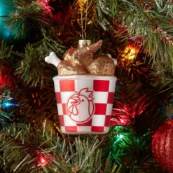 Glass Fried Chicken Christmas Tree Ornament - Wondershopâ˘: Indoor Decoration