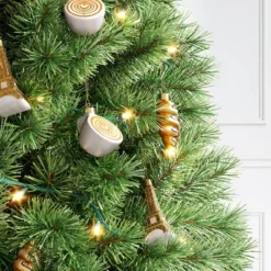 3pc Christmas Gift Ornament Set Glass Paris - Wondershopâ˘