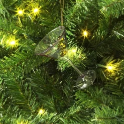 4" Christmas Glass Cocktail Ornament - Wondershop™