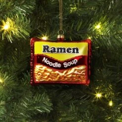 Christmas Glass Ramen Christmas Tree Ornament - Wondershop™