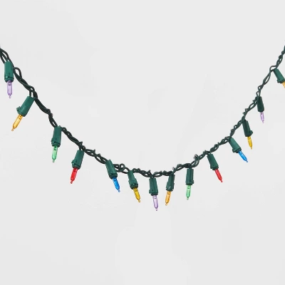 100ct LED Super Bright Mini Christmas String Lights Multicolor With Green Wire - Wondershop™ 2 100ct LED Super Bright Mini Christmas String Lights Multicolor With Green Wire - Wondershop™ - Image 2