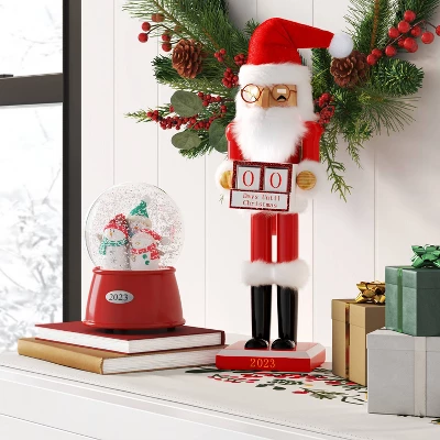 Santa Countdown Nutcracker Figure - Wondershop™ 1 Santa Countdown Nutcracker Figure - Wondershop™