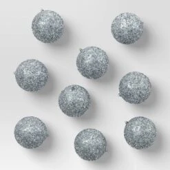 9pc Tinsel Ball Christmas Tree Ornament Set - Wondershop™ 11 9pc Tinsel Ball Christmas Tree Ornament Set - Wondershop™ -Wondershop GUEST e12e2925 9c1c 41cf a7fa fe407c992bdc