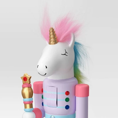 Unicorn Nutcracker Figure - Wondershop™ 2 Unicorn Nutcracker Figure - Wondershop™ - Image 2