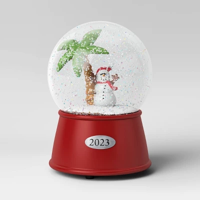 Beach Snowman Snow Globe - Wondershop™ 2 Beach Snowman Snow Globe - Wondershop™ - Image 2