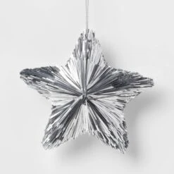 Tinsel Star Christmas Tree Ornament - Wondershop™ 9 Tinsel Star Christmas Tree Ornament - Wondershop™ -Wondershop GUEST fc70c62e 9d6d 4752 9225 08de1d0b4a73