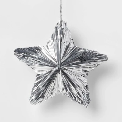 Tinsel Star Christmas Tree Ornament - Wondershop™ 5 Tinsel Star Christmas Tree Ornament - Wondershop™ - Image 5
